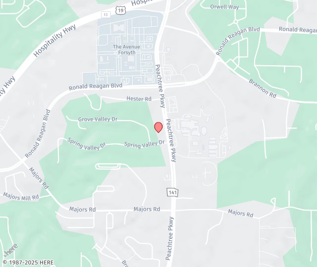 Location Map: 600 Peachtree Parkway Cumming, GA 30041