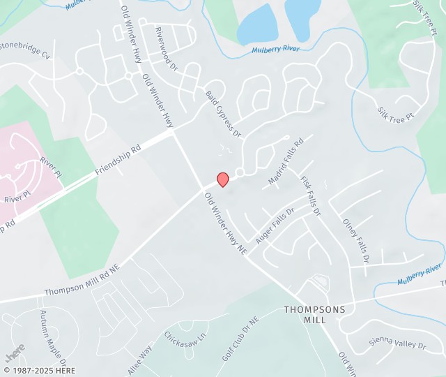 Location Map: 6323 Grand Hickory Drive Braselton, GA 30517