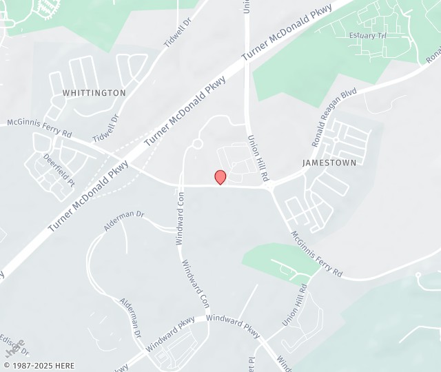 Location Map: 4080 McGinnis Ferry Rd Alpharetta, GA 30005